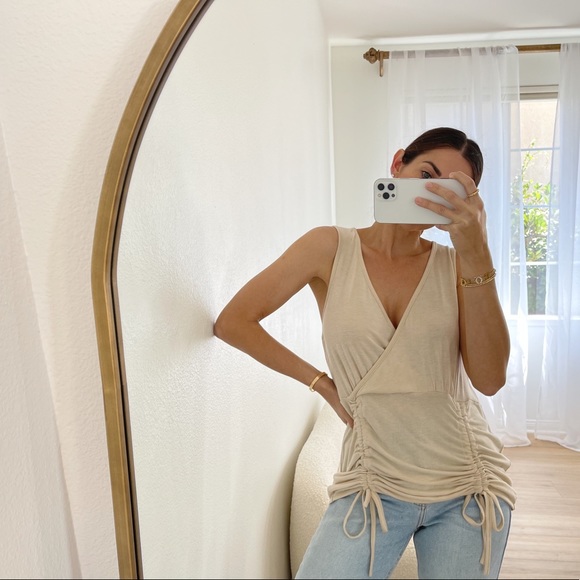 LAST3 • Hey Babe Ruched Tank Top